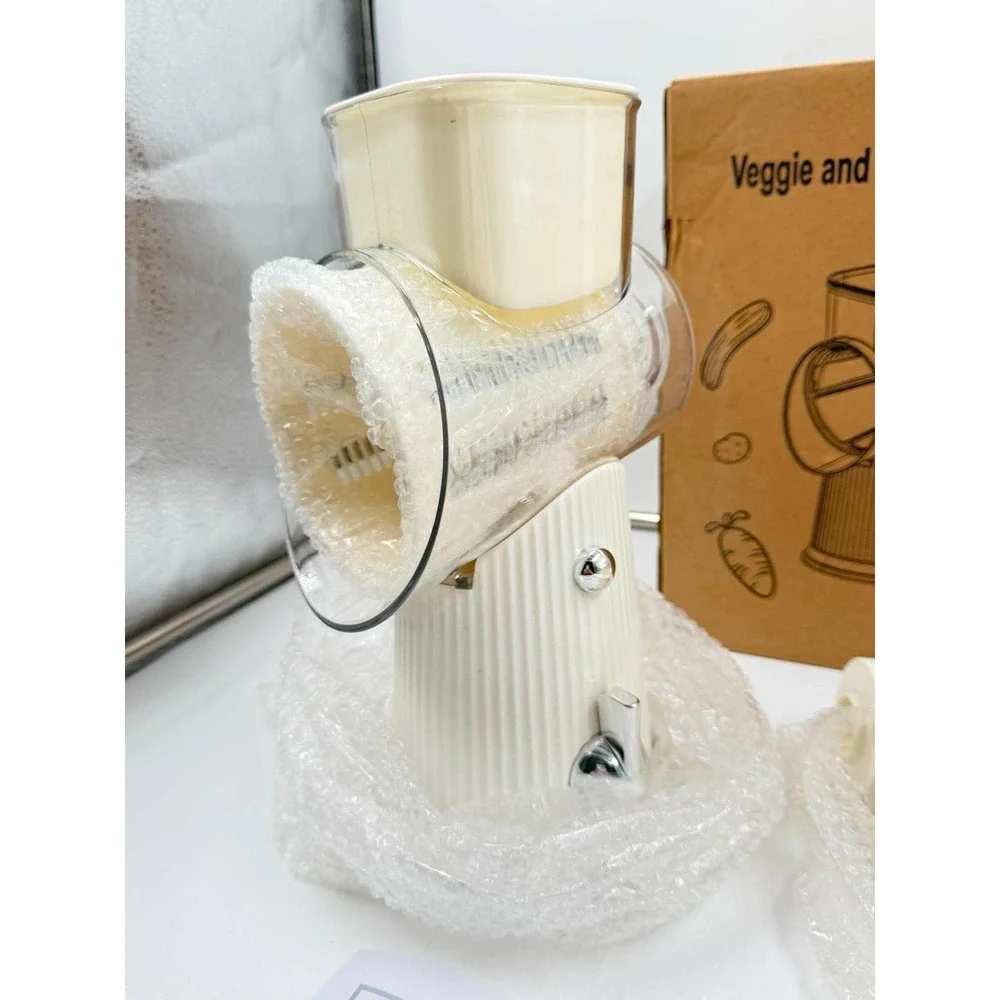 Cheese Grater Hand Crank Vegetable‎ Slicer